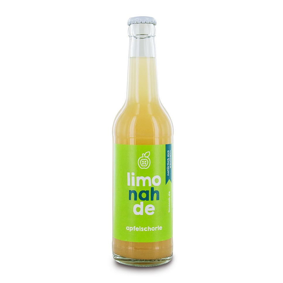 LimoNAHde Apfelschorle in der 0,33 Liter Mehrwegflasche bei BreLunch