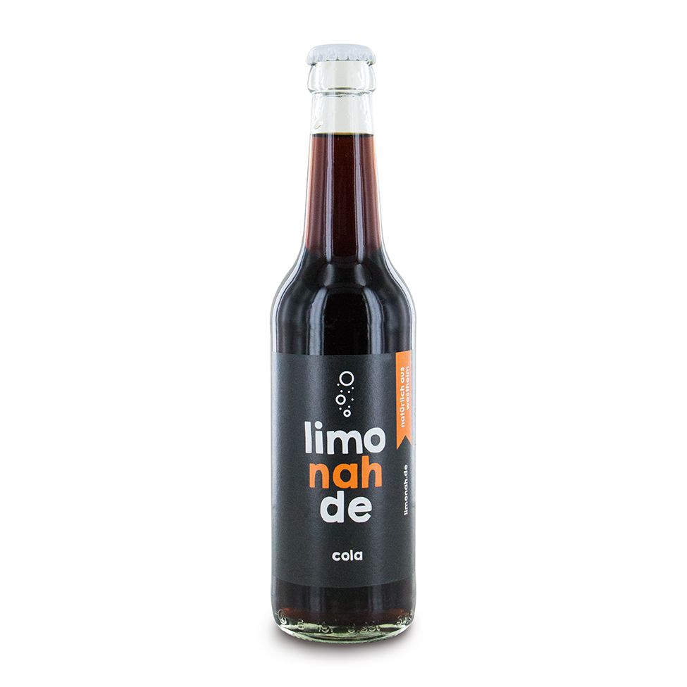 LimoNAHde Cola in der 0,33 Liter Mehrwegflasche bei BreLunch